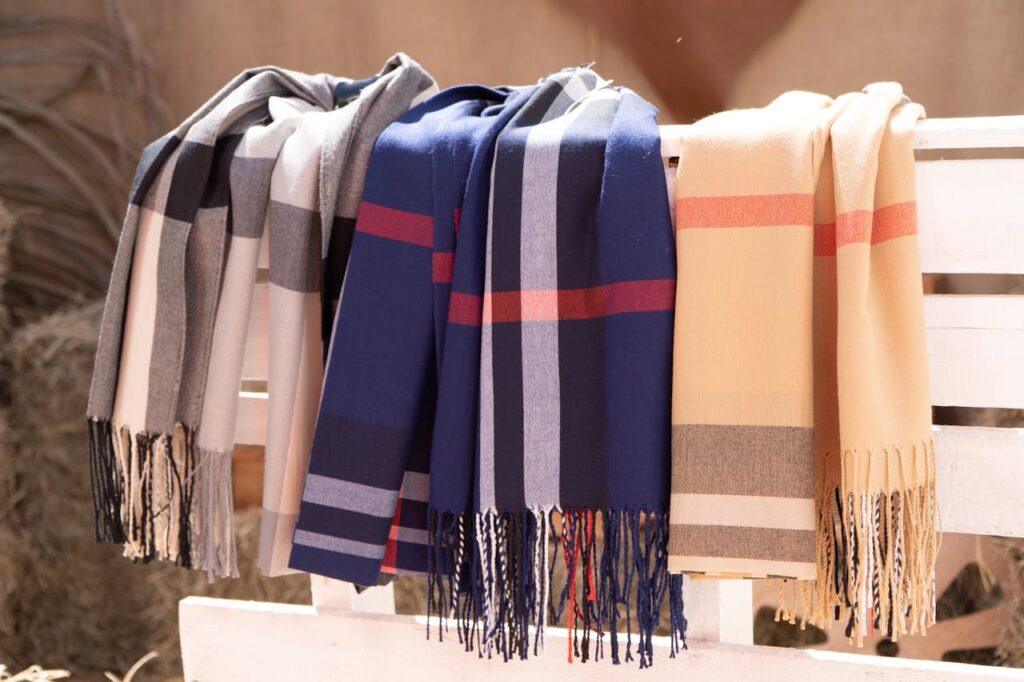 Embroidered Shawls Scarves & High-Fashion Stoles