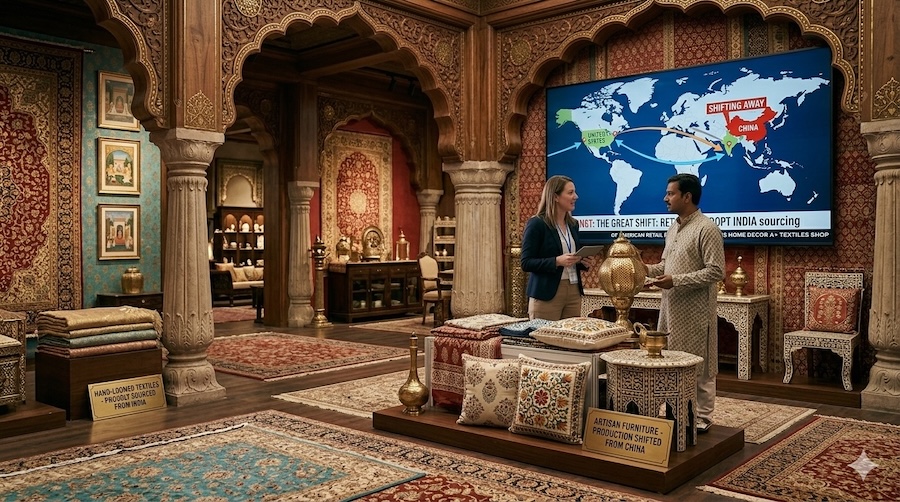 the great china india us shift