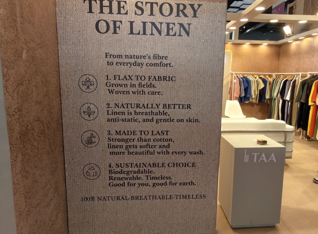 Story of Linen Newton Exports