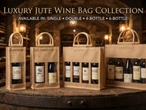 Jute & Canvas Wine & Bottle Bags