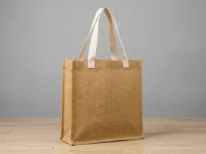 Classic Jute Exhibition Tote Bag for Logo Printing