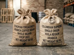 Industrial Jute Hessian Burlap Sacks for Agriculture & Grains