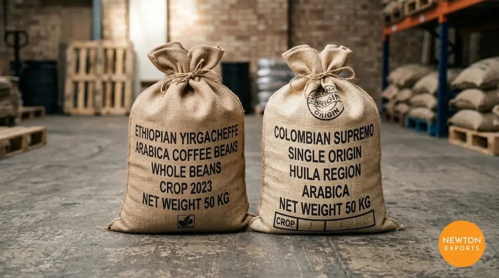 Industrial Jute Hessian Burlap Sacks for Agriculture & Grains