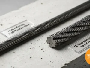 D.P. Wires PE Coated Grease-Filled LRPC Strand for Post-Tensioning