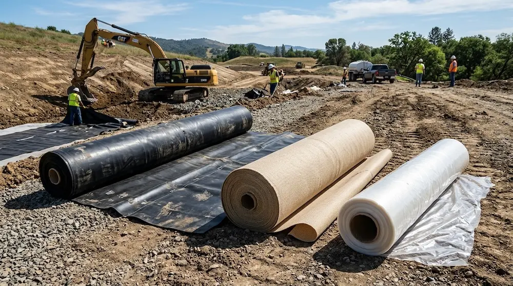 Geomembrane, Geotextile Liners, Agricultural Films & Covers exporter India