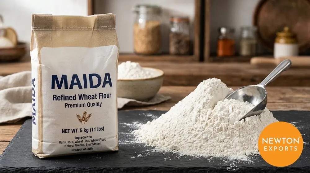 Maida (Refined Wheat Flour) – Bulk Export from India