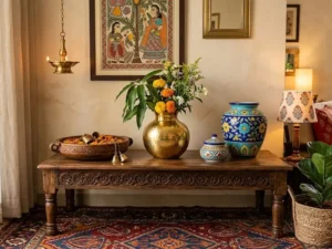 Wooden, Bamboo, Metal & Brass Decor