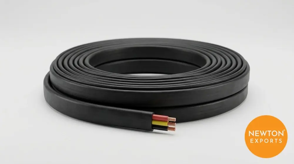 3 Core Flat Submersible Pump Cable