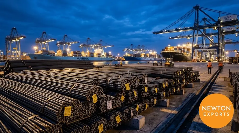 TMT bar export from india