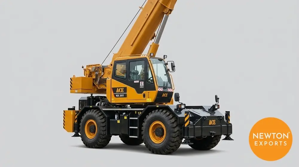 ace nx 360 rough terrain crane