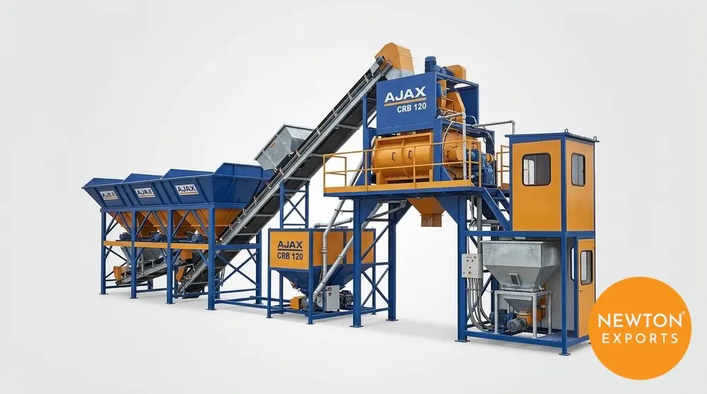 ajax crb 120 batching plant