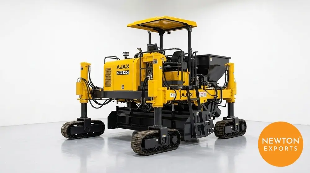 ajax spx 1204 concrete slipform paver