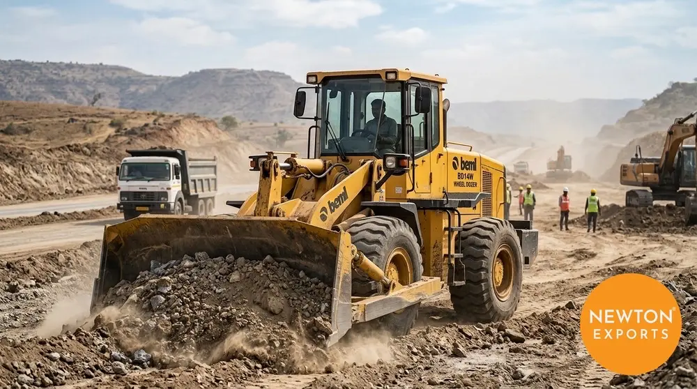 beml bd14w wheel dozer 2