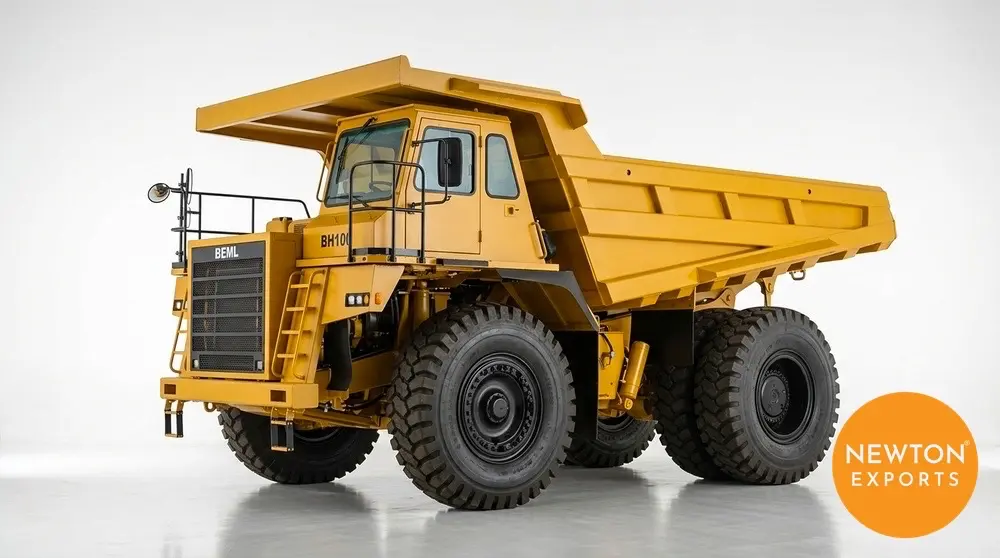 beml bh100 rear dump truck