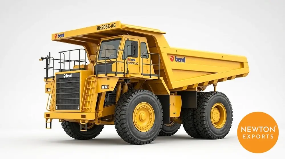 beml bh205e ac rear dump truck