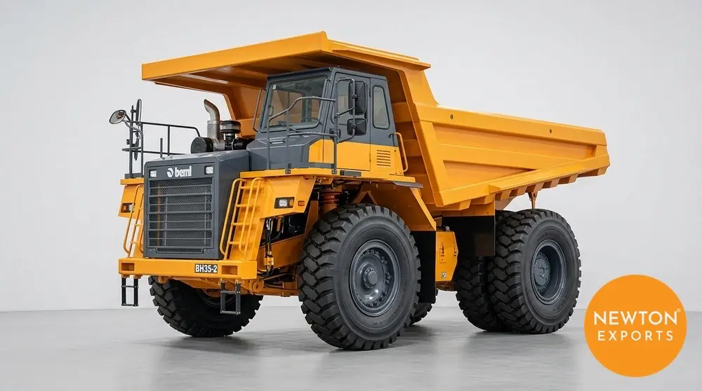 beml bh35 2 rear dump truck