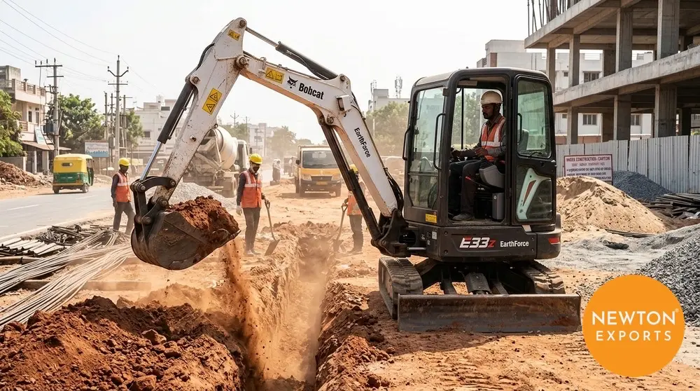 bobcat earthforce e33z mini excavator 2