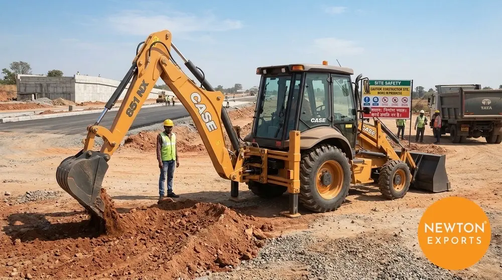 case 851 nx backhoe loader 2