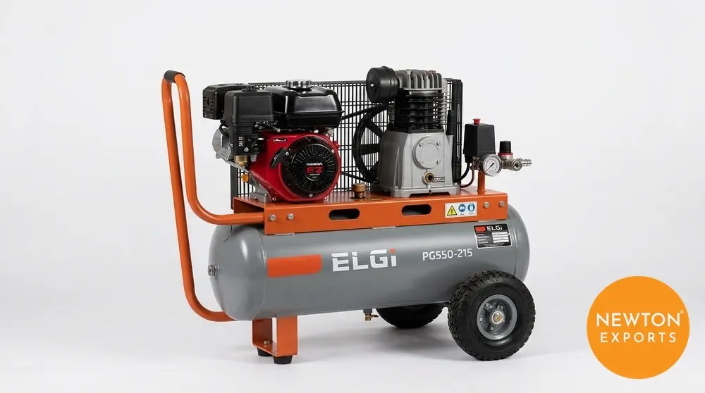 elgi pg550 215 portable air compressor