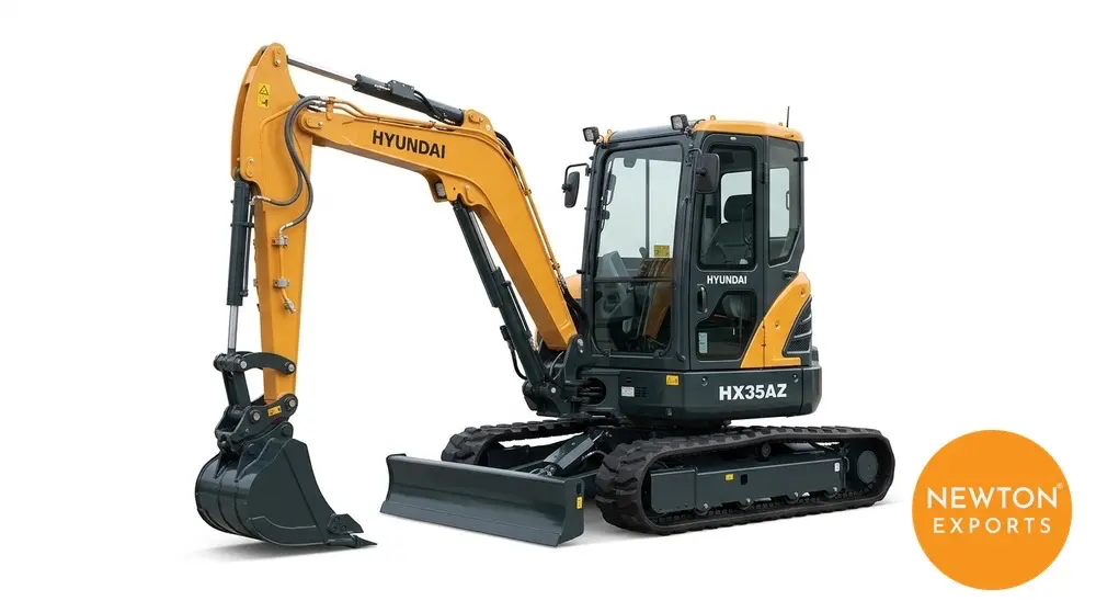 hyundai hx35az mini excavator 2
