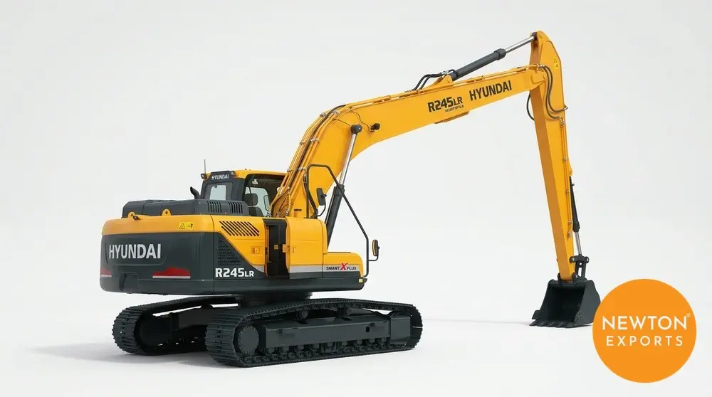 hyundai r245lr smart x plus long reach excavator