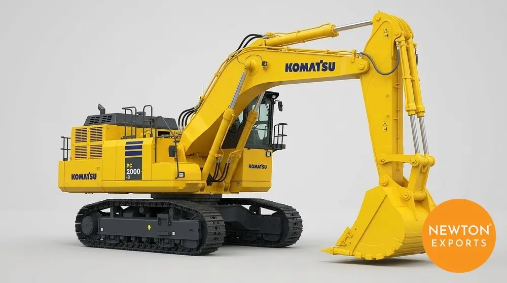 komatsu pc1250 8r mining excavator