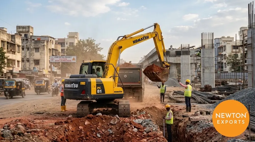 komatsu pc81 hydraulic excavator 2
