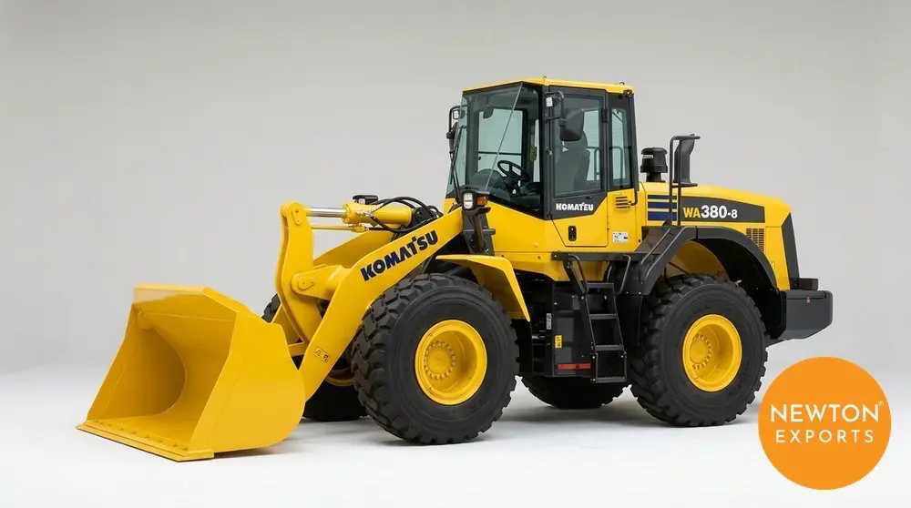 komatsu wa380 8 wheel loader