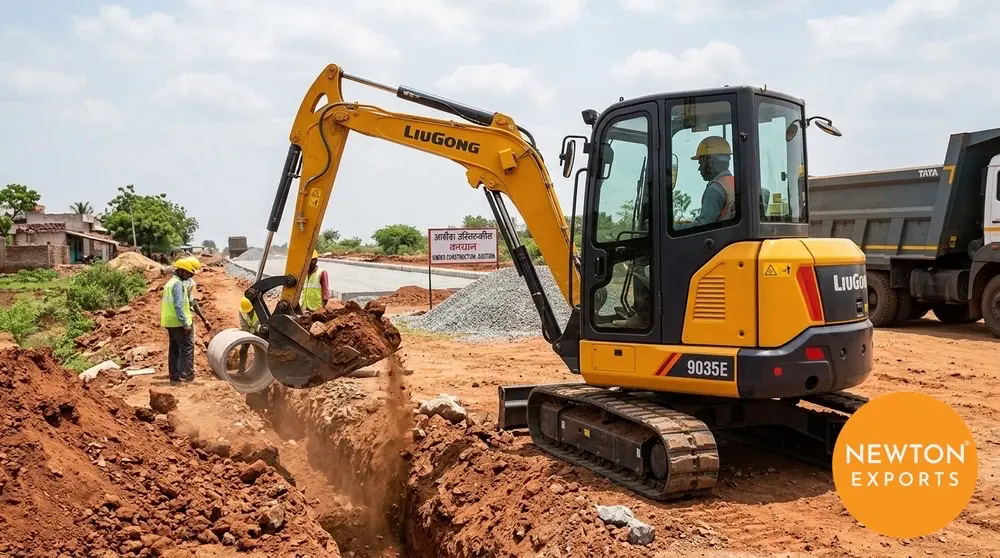 liugong 9035e mini excavator 2