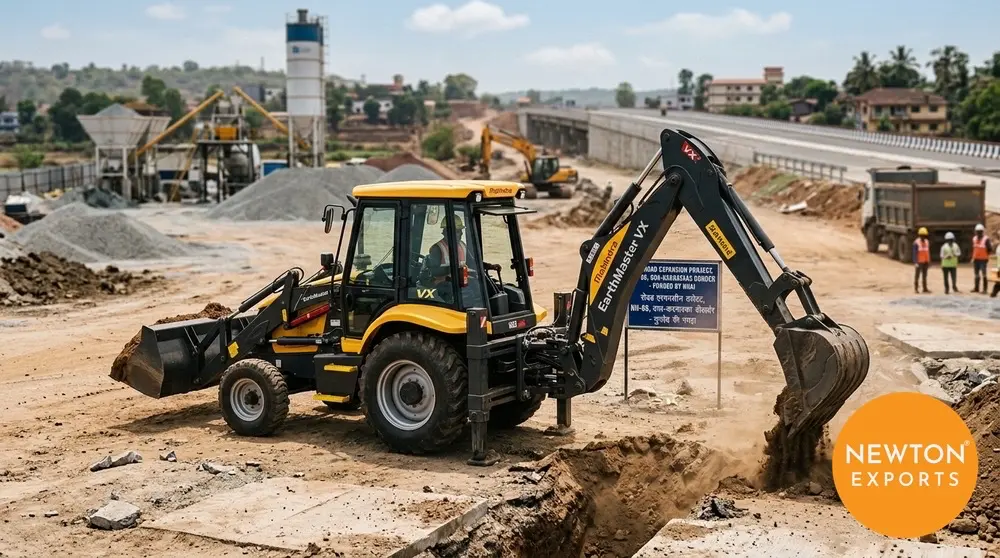 mahindra earthmaster vx backhoe loader 2