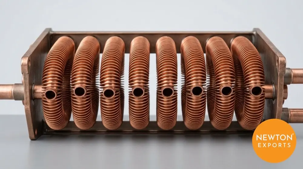 newton cupipe 006 copper finned tube 2