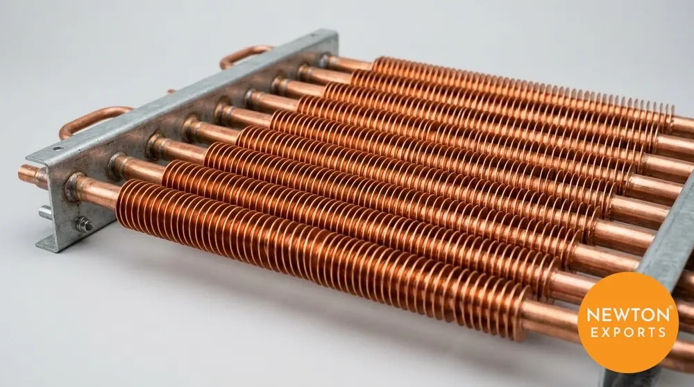 newton cupipe 006 copper finned tube
