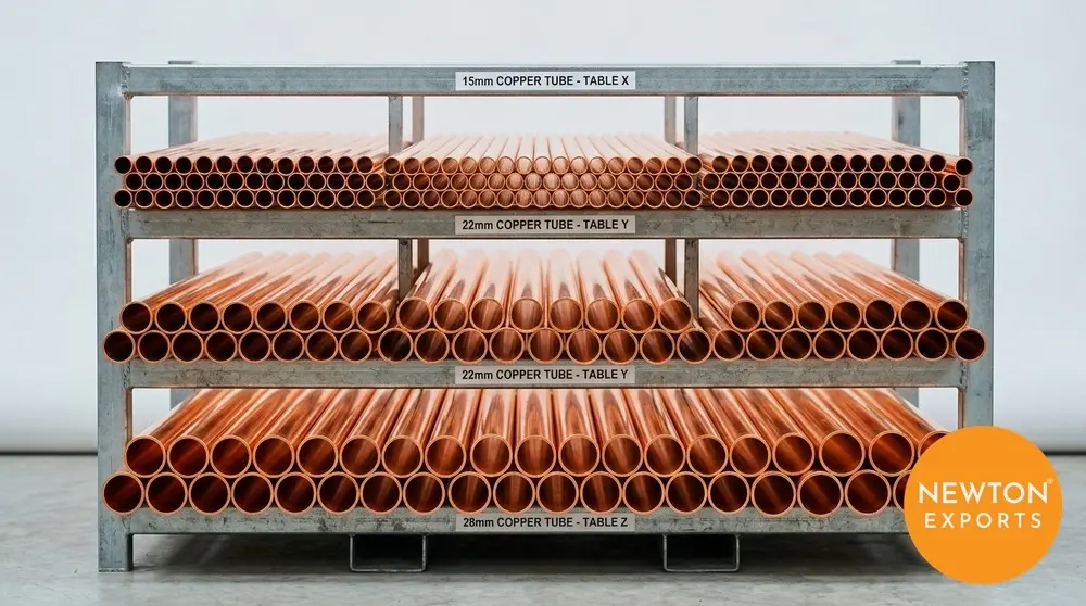 newton cupipe 007 copper plumbing tube table x y z 2