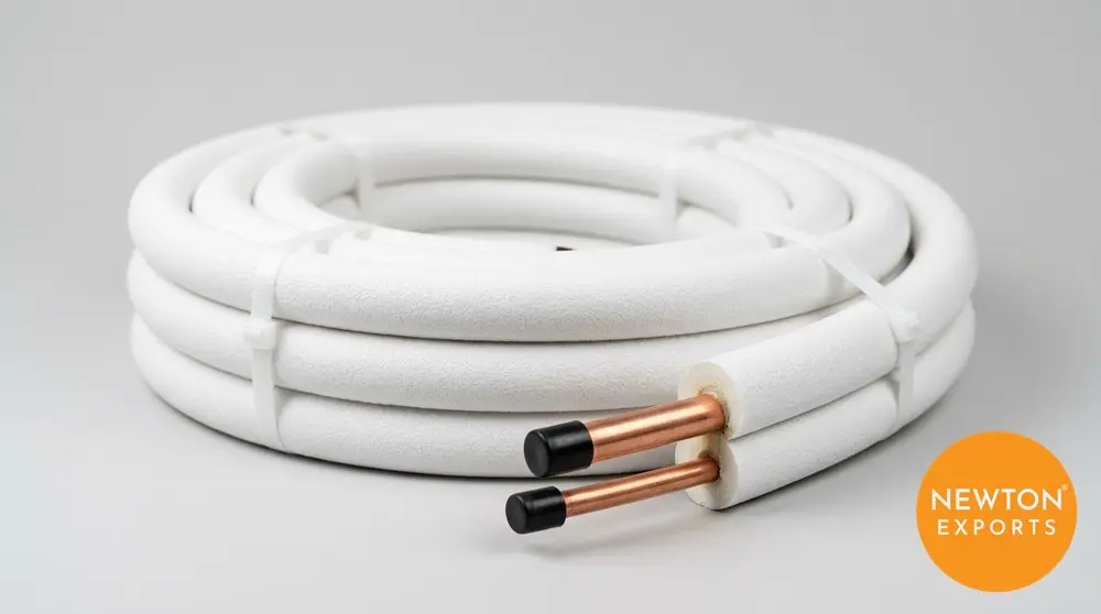 newton cupipe 009 pre insulated copper tube acr line set 2