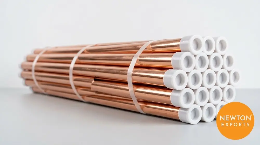 newton cupipe 010 medical gas copper tube pipeline straight length 2