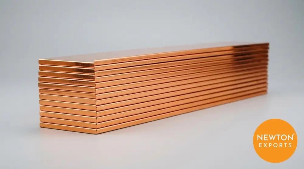 newton cupipe 020 copper bus bar flat