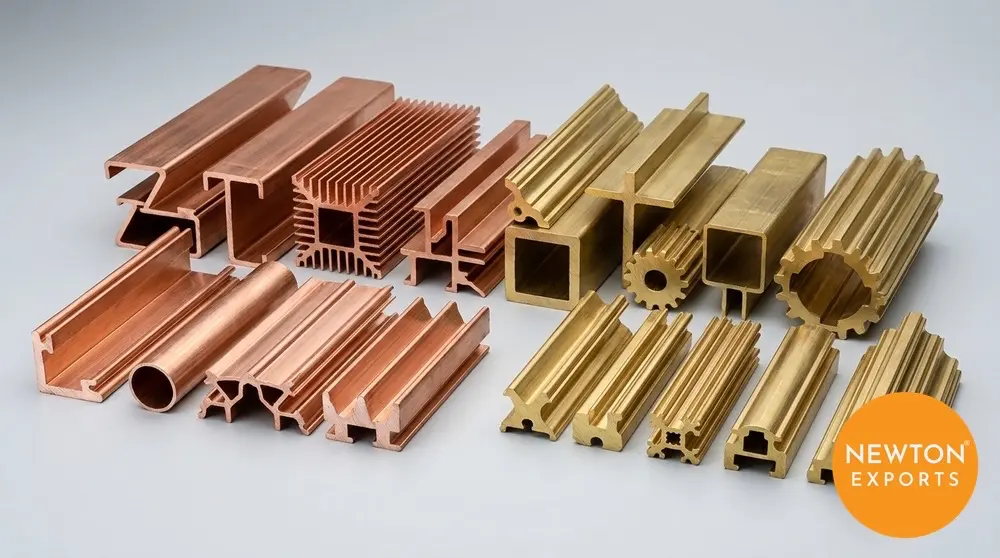 newton cupipe 021 copper profile section
