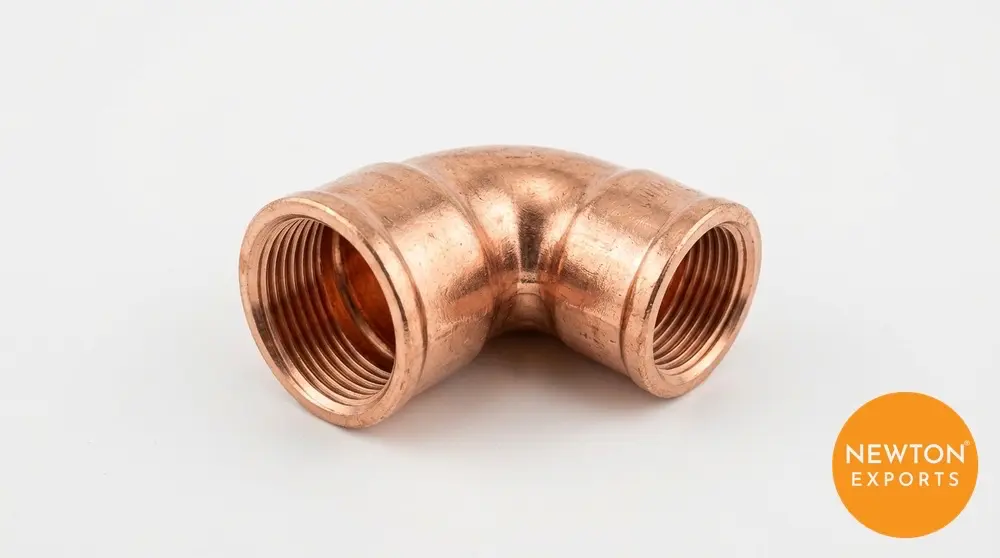 newton cupipe 024 copper reducer elbow fitting