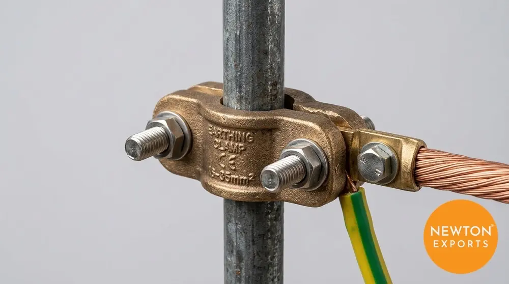 newton cupipe 039 copper earthing clamp