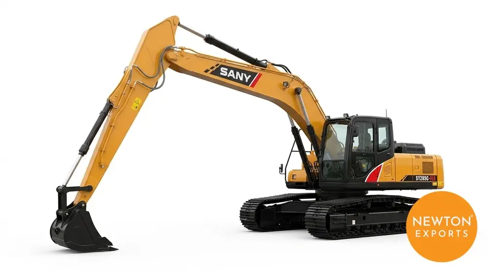 sany sy285c 9lr long reach excavator