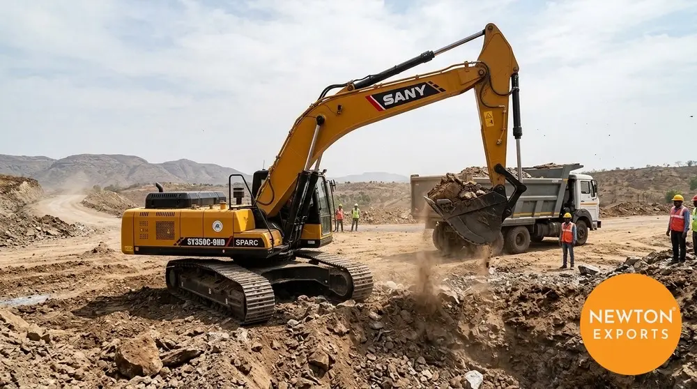 sany sy350c 9hd sparc mining excavator