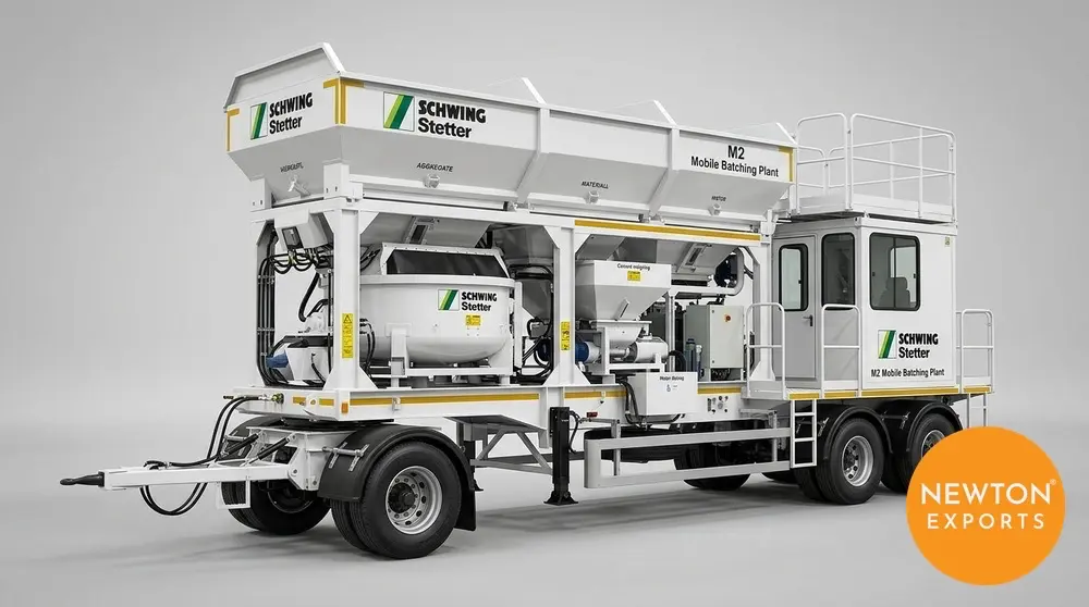 schwing stetter m2 mobile batching plant