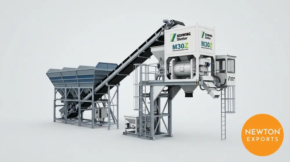 schwing stetter m30z modular batching plant