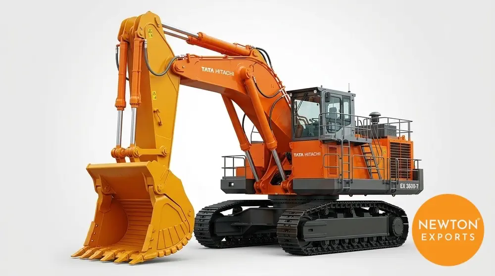 tata hitachi ex 3600 7 mining excavator