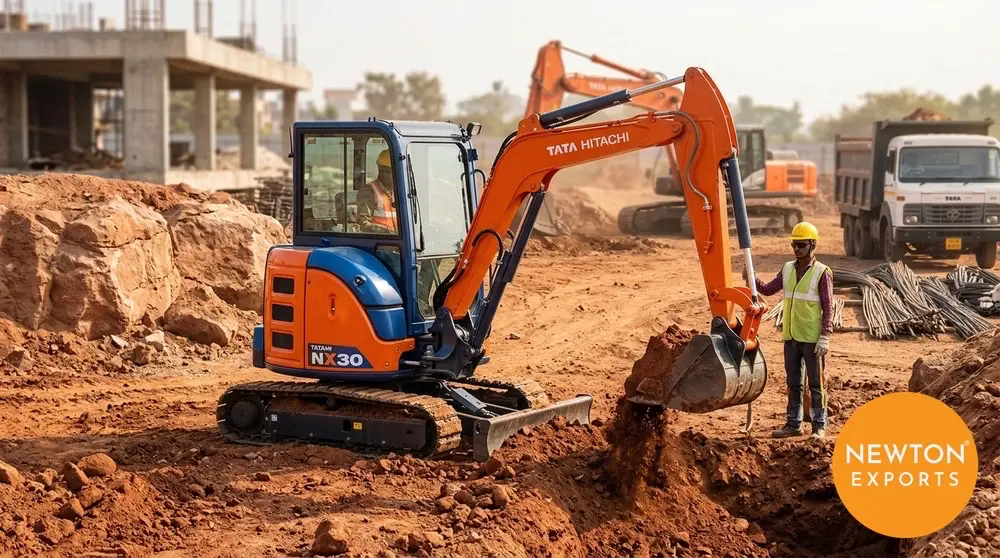 tata hitachi nx30 next gen mini excavator