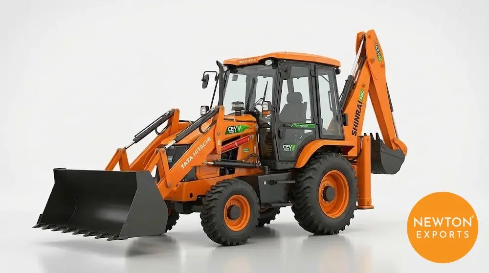 tata hitachi shinrai pro backhoe loader