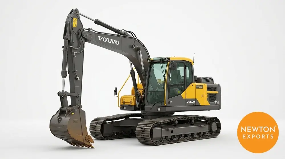 volvo ec210 built for bharat excavator