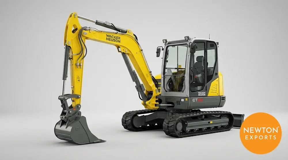 wacker neuson et08 mini excavator
