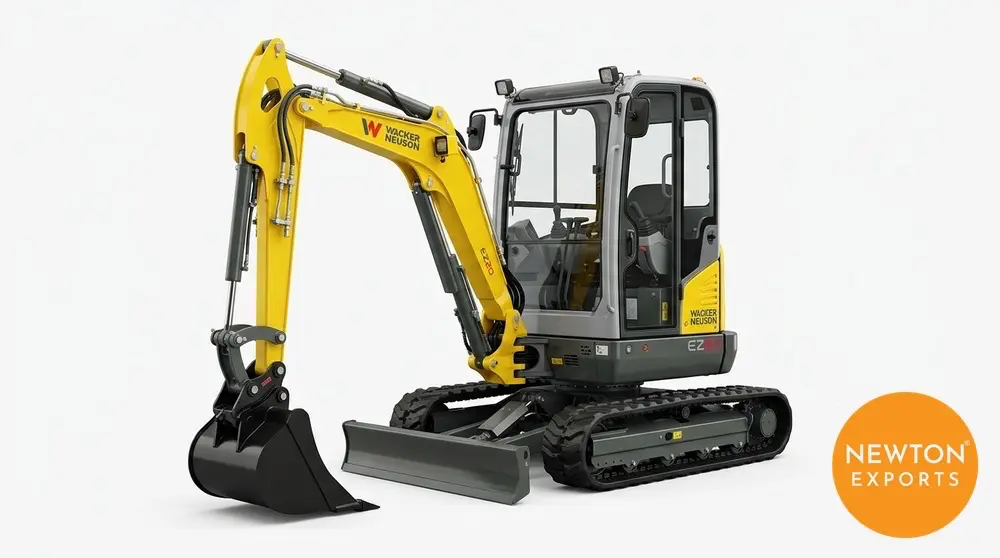 wacker neuson ez20 zero tail mini excavator