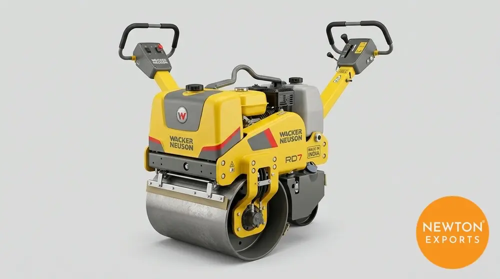 wacker neuson made in india walk behind roller